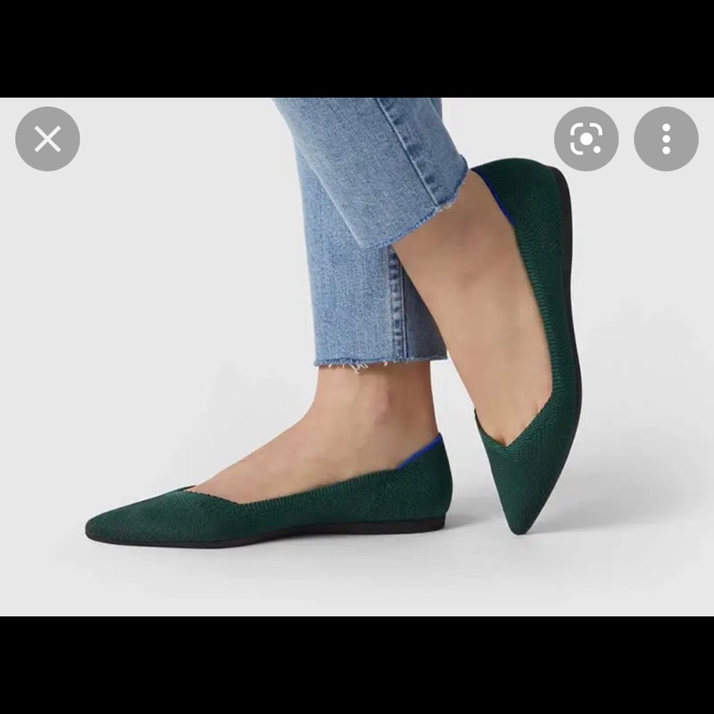 Rothys Green Point 8.5
